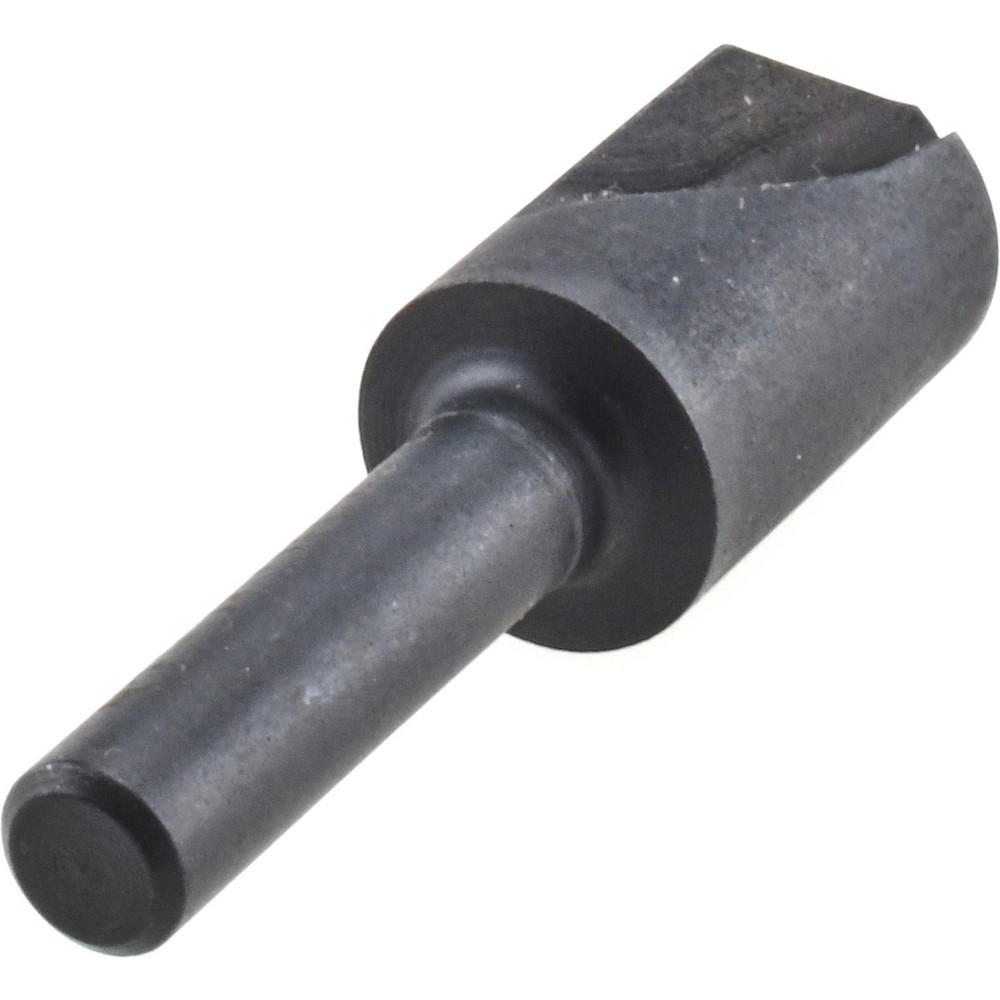 Value Collection Countersink: 1/2" Head Dia, 82.00 deg Included Angle, 1 Flute, High-Speed Steel, Right Hand Cut - SC1082032