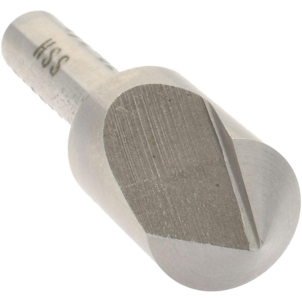 Value Collection Countersink: 1/2" Head Dia, 82.00 deg Included Angle, 1 Flute, High-Speed Steel, Right Hand Cut - SC1082032