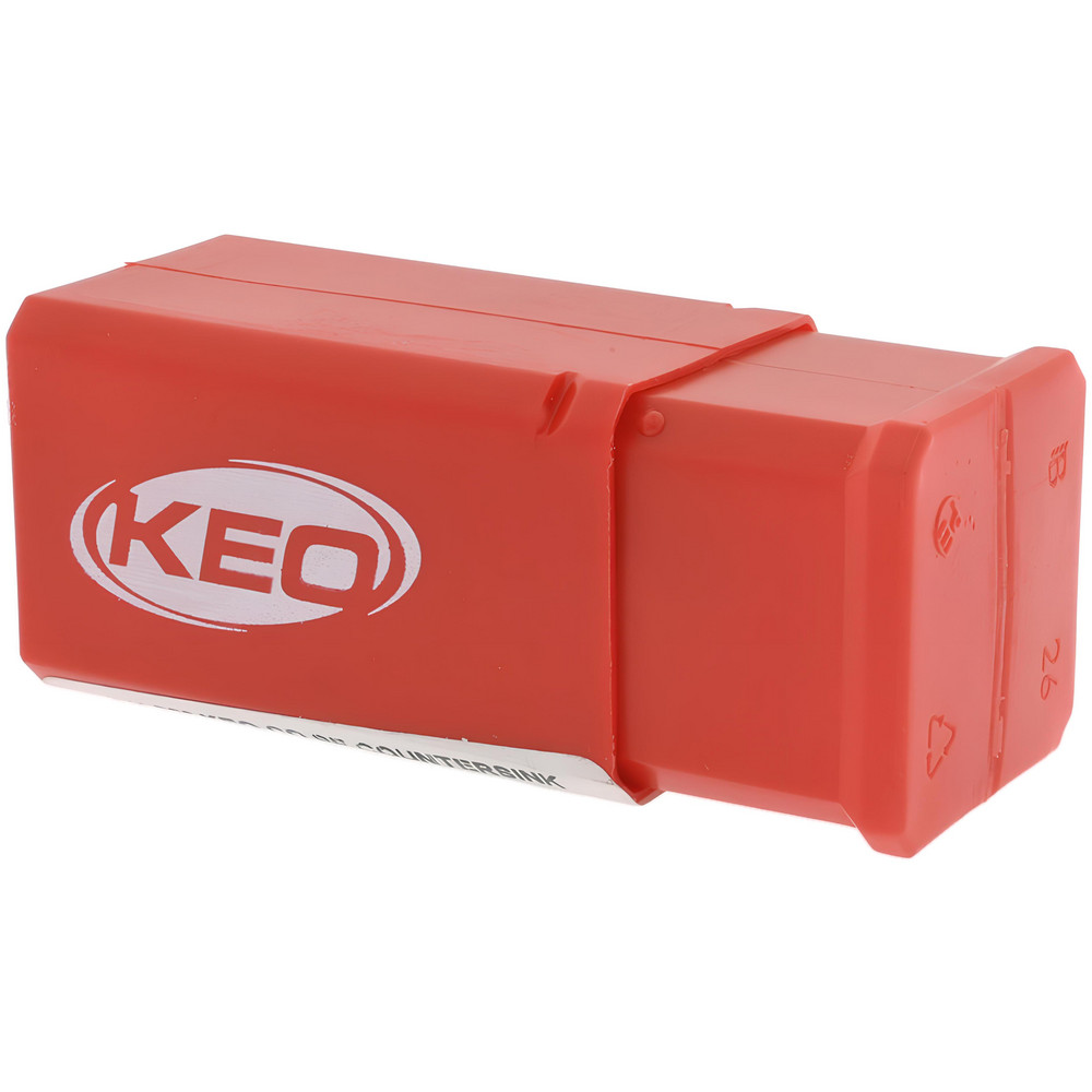 Keo Countersink: 1" Head Dia, 82.00 deg Included Angle, 1 Flute, Cobalt Steel, Right Hand Cut - 919-000-587