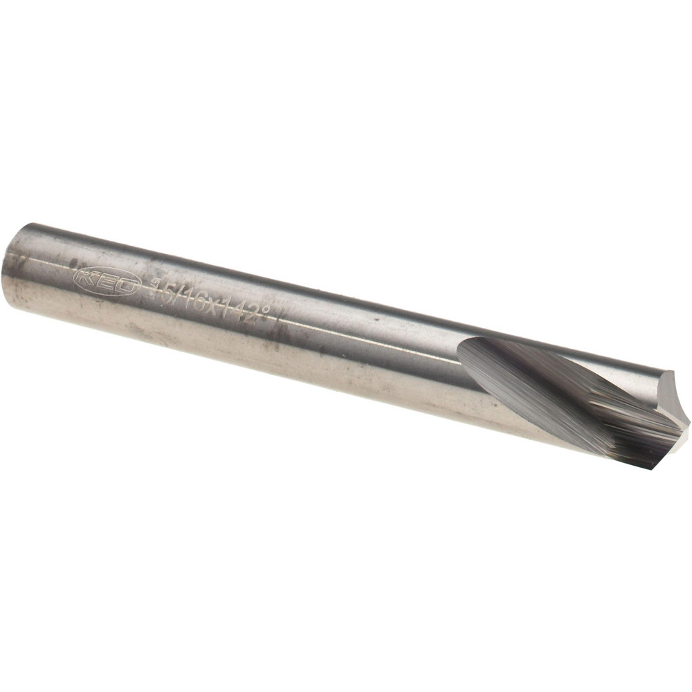 Hertel Countersink: 5/16" Head Dia, 60.00 deg Included Angle, 4 Flute, Solid Carbide, Right Hand Cut - 334-204050