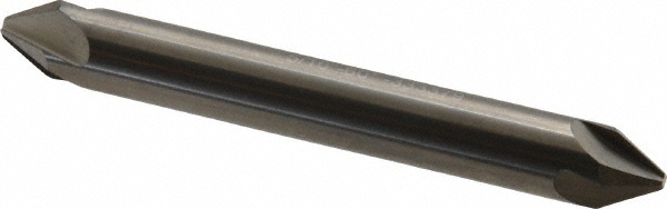 Hertel Countersink: 5/16" Head Dia, 60.00 deg Included Angle, 4 Flute, Solid Carbide, Right Hand Cut - 334-204050