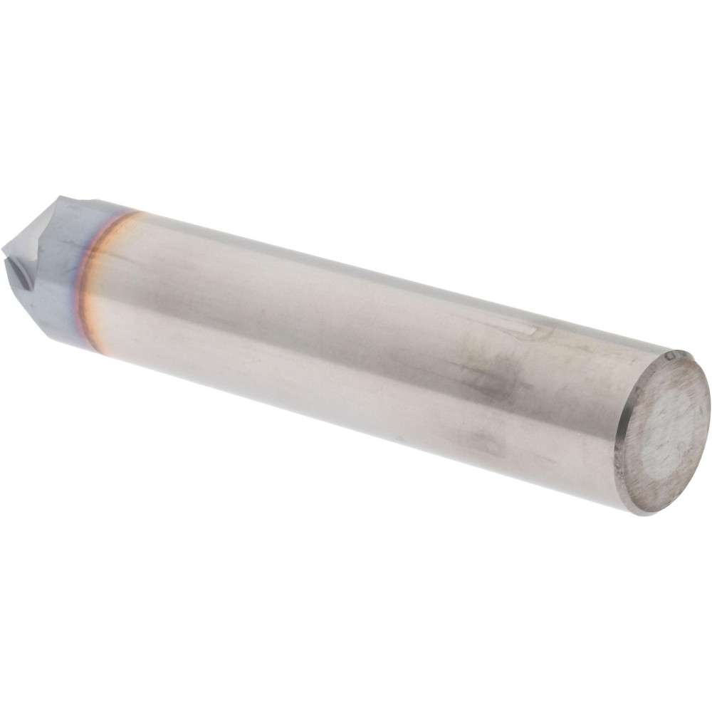 Accupro Chamfer Mill: 3/4" Dia, 3/4" Shank Dia, 82 deg, 4 Flute, Solid Carbide, Single End - 2500119