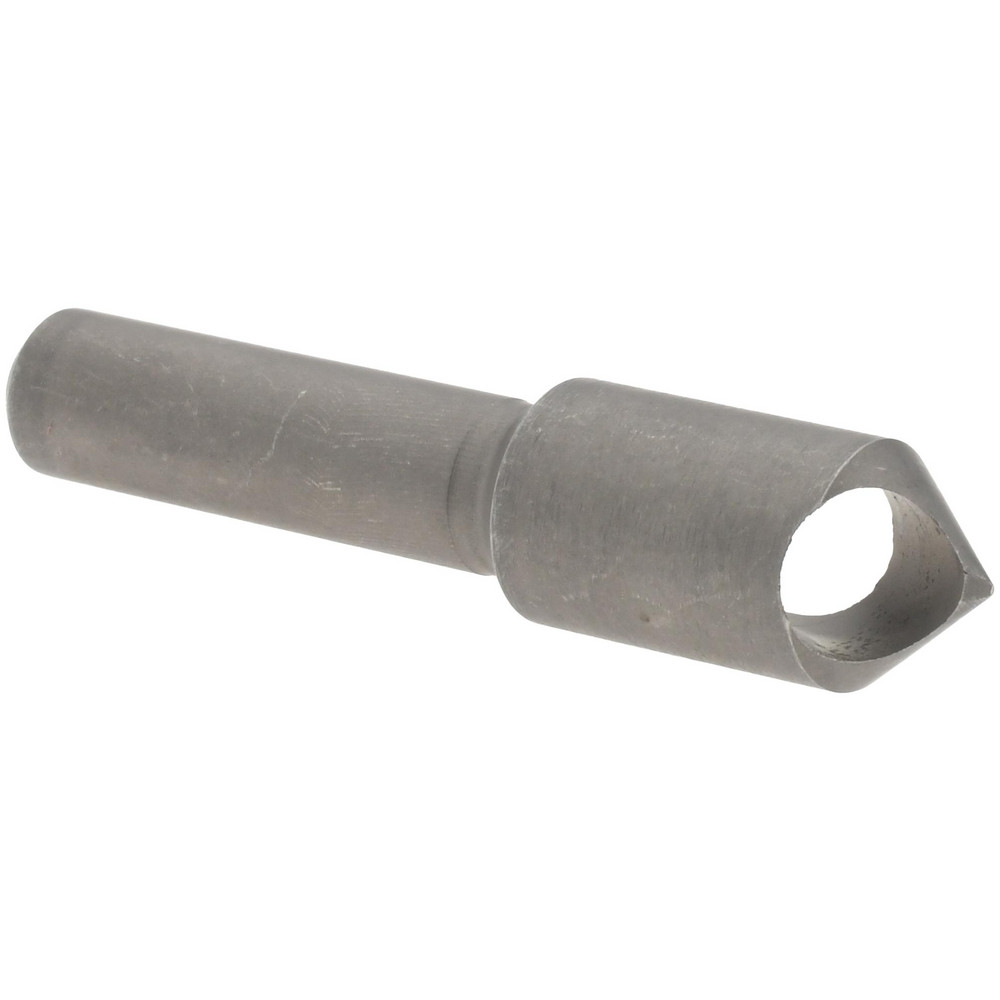 Value Collection Countersink: 7/16" Head Dia, 82.00 deg Included Angle, 0 Flute, High-Speed Steel, Right Hand Cut - KP84204