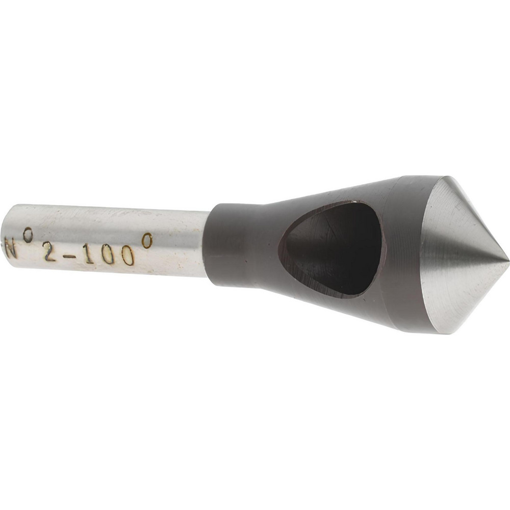 Value Collection Countersink: 100.00 deg Included Angle, 0 Flute, High-Speed Steel, Right Hand Cut - SC50100D2