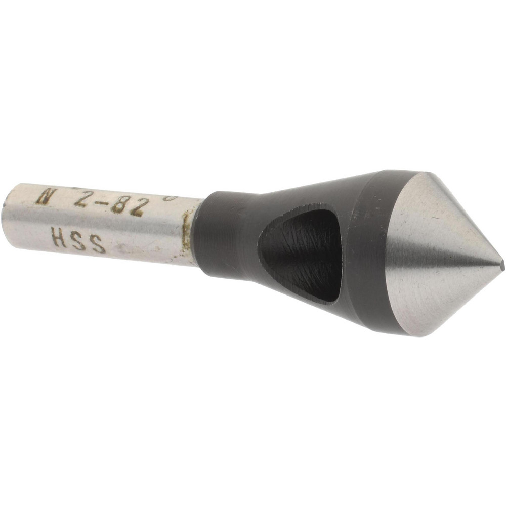 Value Collection Countersink: 100.00 deg Included Angle, 0 Flute, High-Speed Steel, Right Hand Cut - SC50100D2