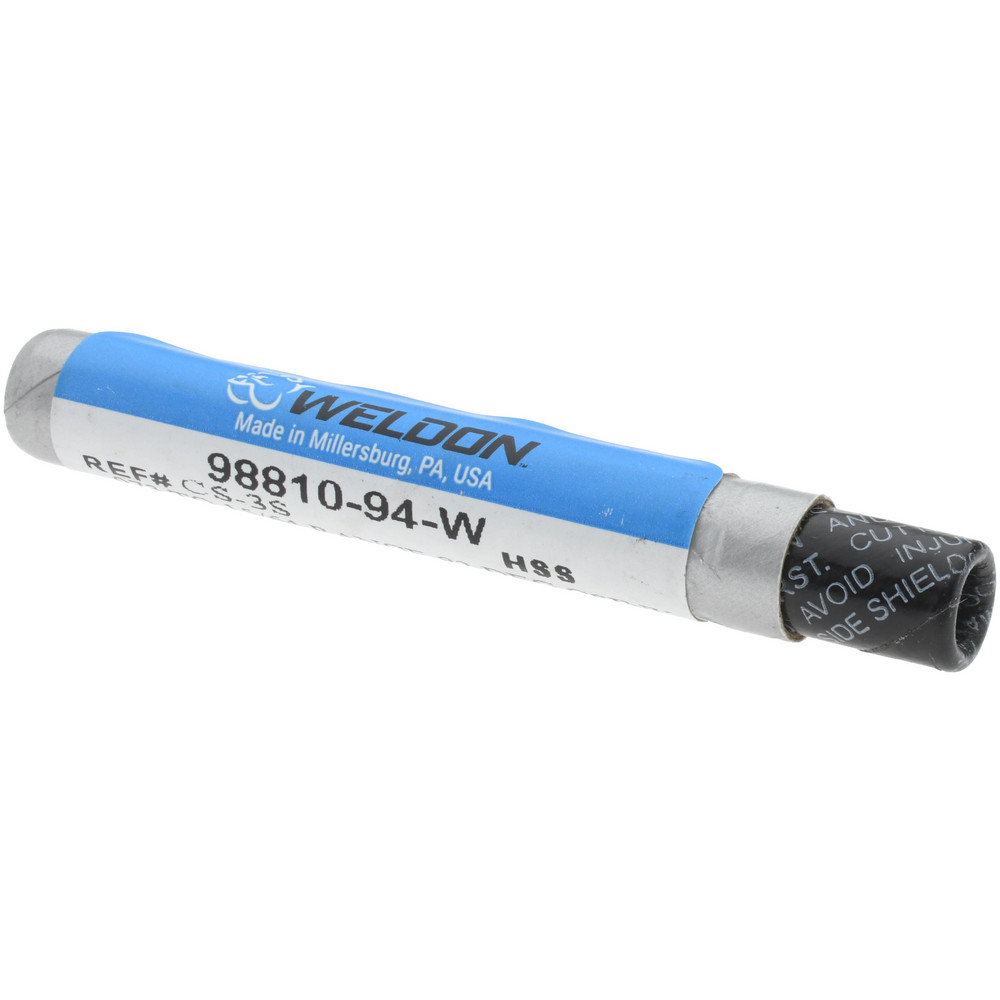 Weldon Countersink: 15/64" Head Dia, 82.00 deg Included Angle, 0 Flute, High-Speed Steel, Right Hand Cut - 98810-94-W