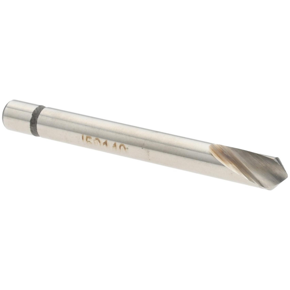 Hertel Countersink: 1/8" Head Dia, 82.00 deg Included Angle, 1 Flute, High-Speed Steel, Right Hand Cut - GX89339634