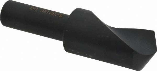 Cleveland Countersink: 5/8" Head Dia, 120.00 deg Included Angle, 1 Flute, High-Speed Steel, Right Hand Cut - C46123