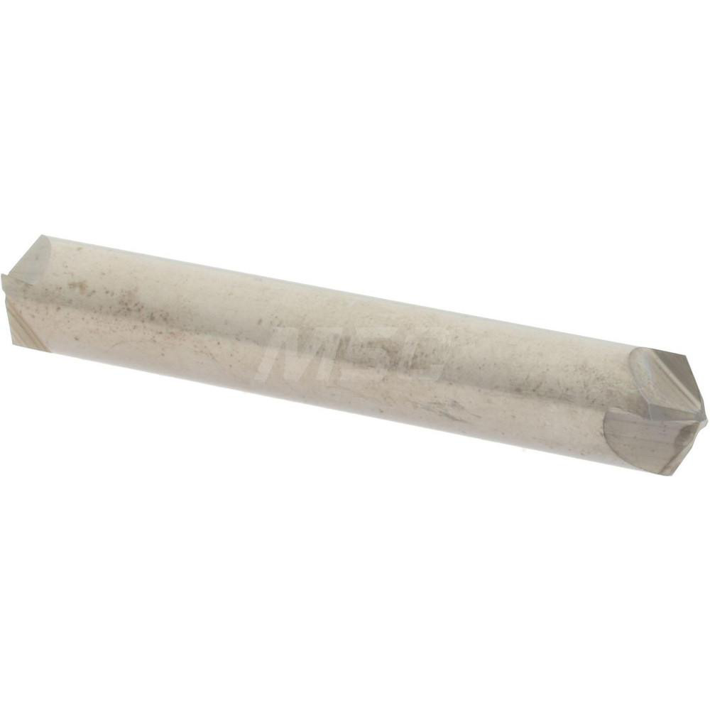 Hertel Countersink: 3/8" Head Dia, 120.00 deg Included Angle, 4 Flute, Solid Carbide, Right Hand Cut - 334-305100