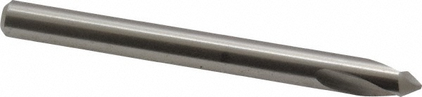 Harvey Tool Chamfer Mill: 3/8" Dia, 3/8" Shank Dia, 70 deg, 3 Flute, Solid Carbide, Single End - 18435-C3