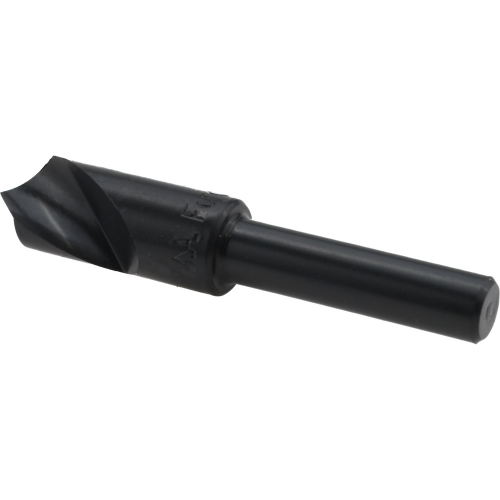 M.A. Ford® Countersink: 3/8" Head Dia, 90.00 deg Included Angle, 1 Flute, High-Speed Steel, Right Hand Cut - 61037503