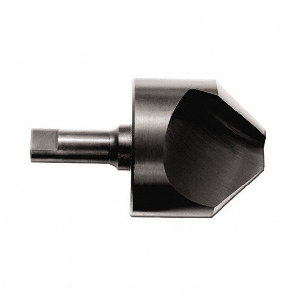 M.A. Ford® Countersink: 1/8" Head Dia, 90.00 deg Included Angle, 1 Flute, High-Speed Steel, Right Hand Cut - 61025003T