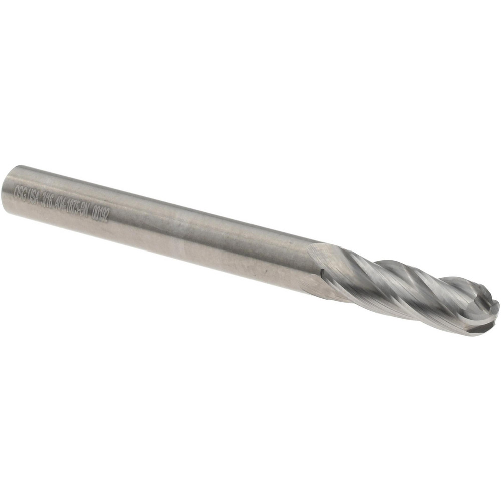 Hertel Countersink: 3/8" Head Dia, 60.00 deg Included Angle, 6 Flute, Solid Carbide, Right Hand Cut - 336-205050