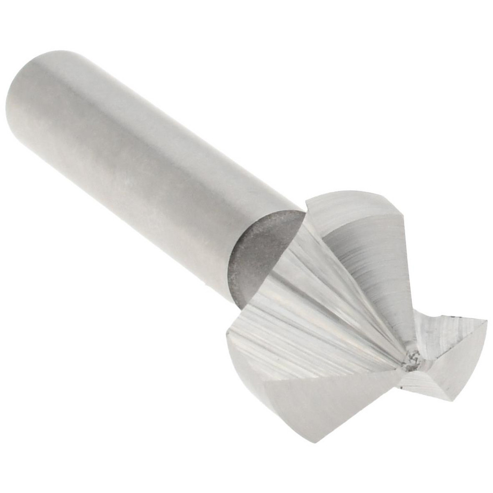 Keo Countersink: 1/2" Head Dia, 100.00 deg Included Angle, 3 Flute, Cobalt Steel, Right Hand Cut - 919-000-292