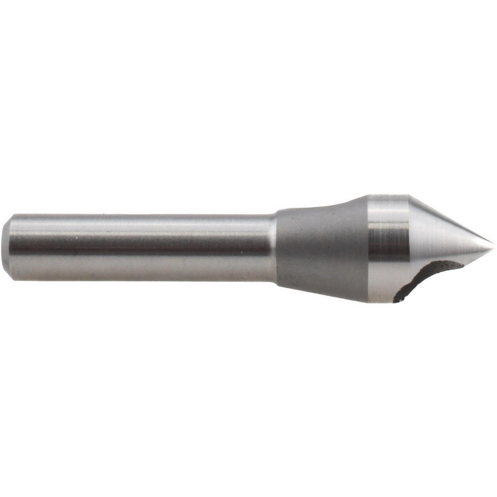 Keo Countersink: 1/2" Head Dia, 60.00 deg Included Angle, 0 Flute, Cobalt Steel, Right Hand Cut - 919-000-189