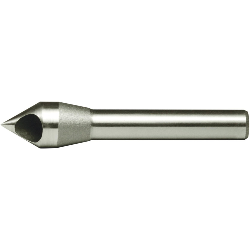 Cleveland Countersink: 1/2" Head Dia, 90.00 deg Included Angle, 0 Flute, Cobalt Steel, Right Hand Cut - C94576