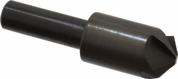 Hertel Countersink: 5/8" Head Dia, 120.00 deg Included Angle, 4 Flute, High-Speed Steel, Right Hand Cut - GX89329940