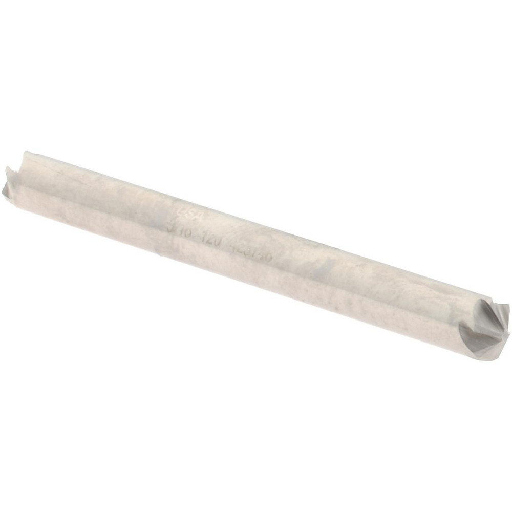 Hertel Countersink: 3/16" Head Dia, 120.00 deg Included Angle, 6 Flute, High-Speed Steel, Right Hand Cut - GX89331342