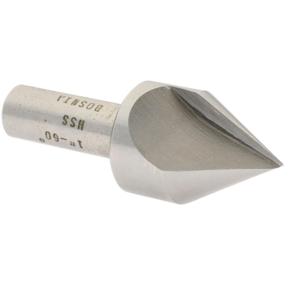 M.A. Ford® Countersink: 1-1/4" Head Dia, 60.00 deg Included Angle, 6 Flute, High-Speed Steel, Right Hand Cut - 79125001