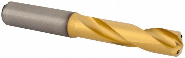 Harvey Tool Chamfer Mill: 5/8" Dia, 5" Shank Dia, 90 deg, 4 Flute, Solid Carbide, Single End - 763645-C3