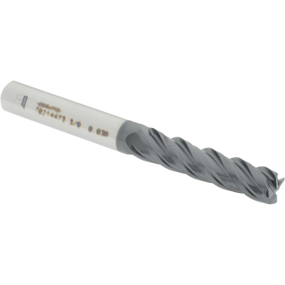 Harvey Tool Chamfer Mill: 5/8" Dia, 5" Shank Dia, 90 deg, 4 Flute, Solid Carbide, Single End - 763645-C3