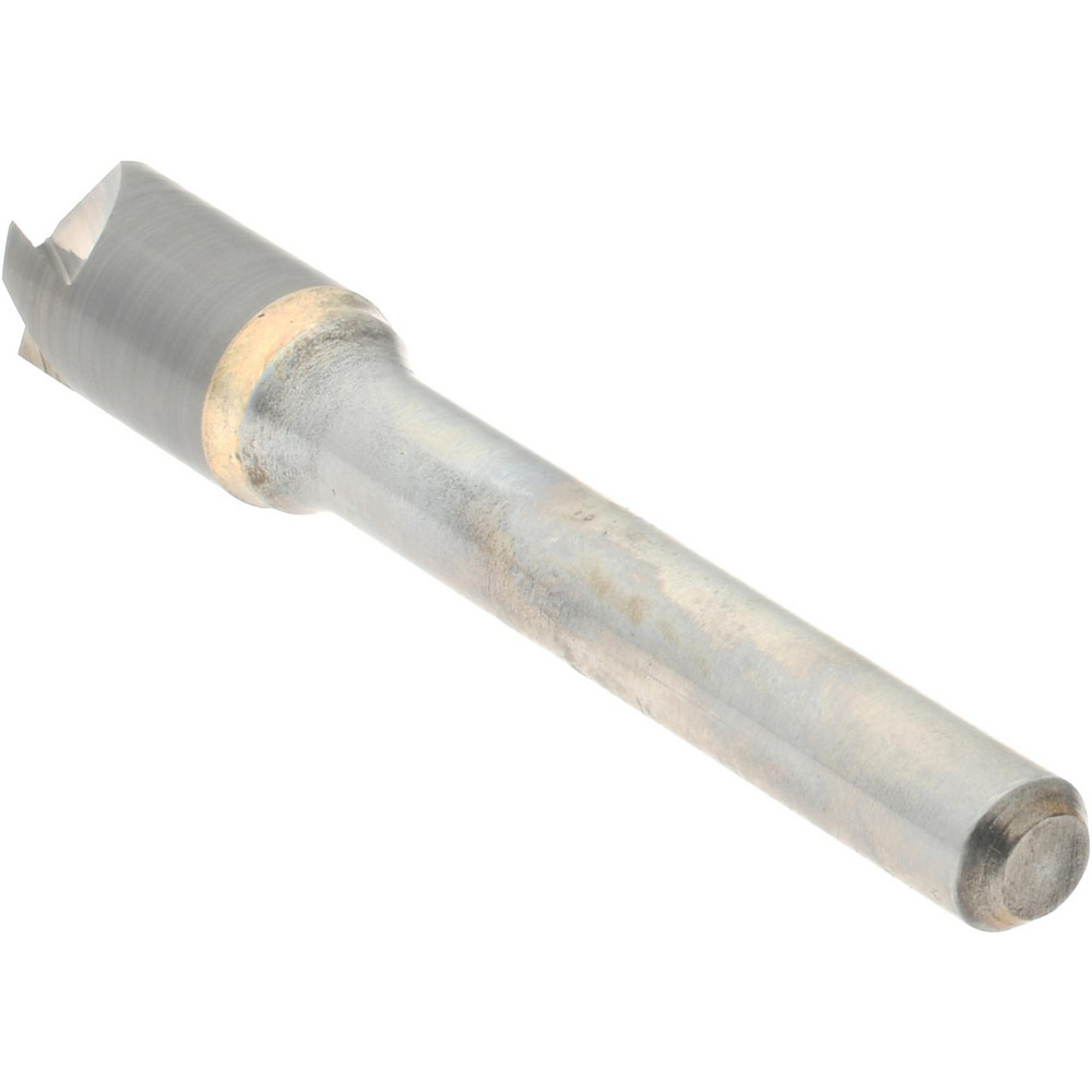 Hertel Countersink: 3/8" Head Dia, 120.00 deg Included Angle, 4 Flute, Solid Carbide, Right Hand Cut - 334-005090
