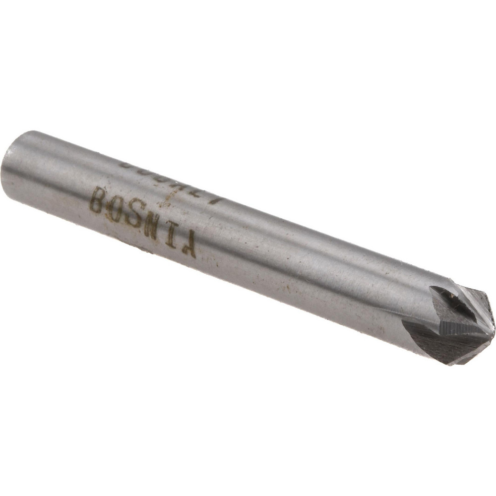 Value Collection Countersink: 1/4" Head Dia, 90.00 deg Included Angle, 6 Flute, Cobalt Steel, Right Hand Cut - SC2190016