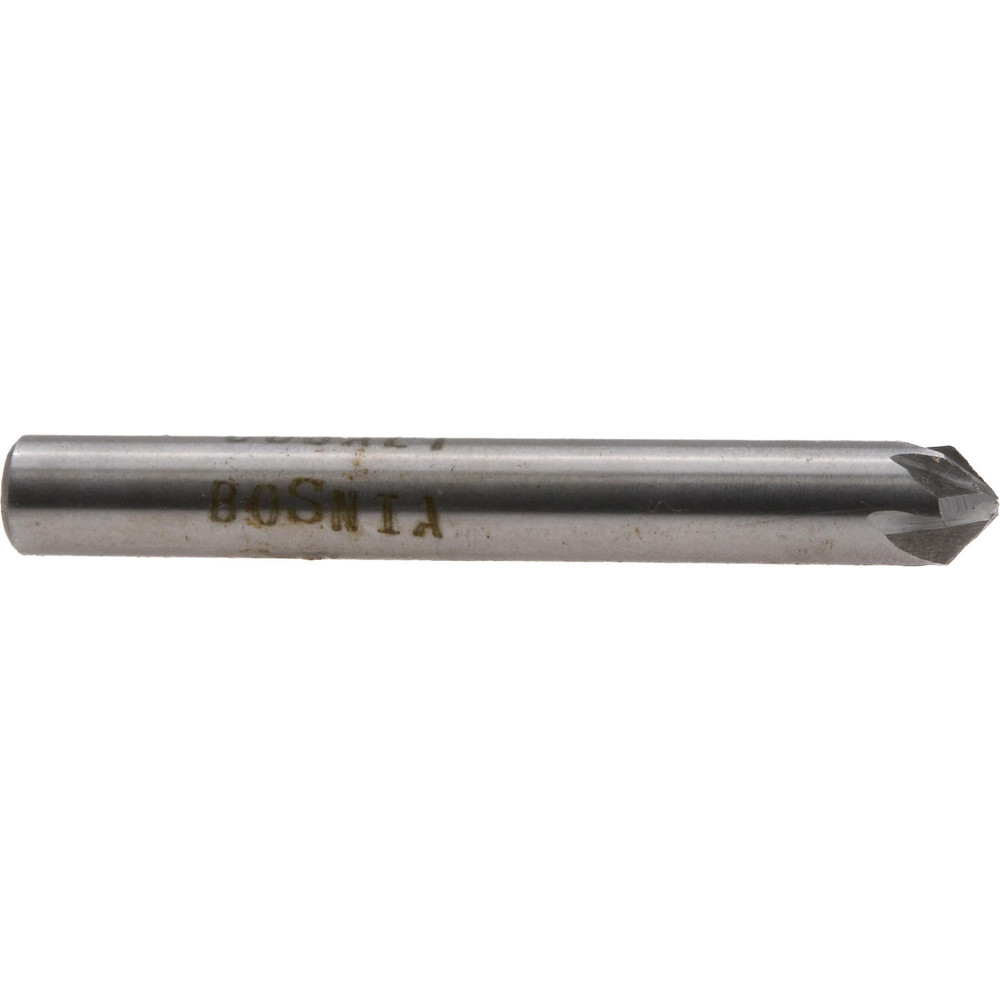 Value Collection Countersink: 1/4" Head Dia, 90.00 deg Included Angle, 6 Flute, Cobalt Steel, Right Hand Cut - SC2190016