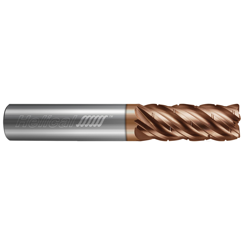 Helical Solutions Chamfer Mill: 3/16" Dia, 3/16" Shank Dia, 90 deg, 5 Flute, Solid Carbide, Single End - 88453