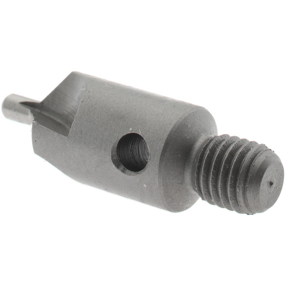 Made in USA 1-1/8" OAL, 3/8" Head Dia, 3 Flute, 100° Incl Angle, Integral Pilot, Adjustable Stop Countersink - 150-3-100-.0980