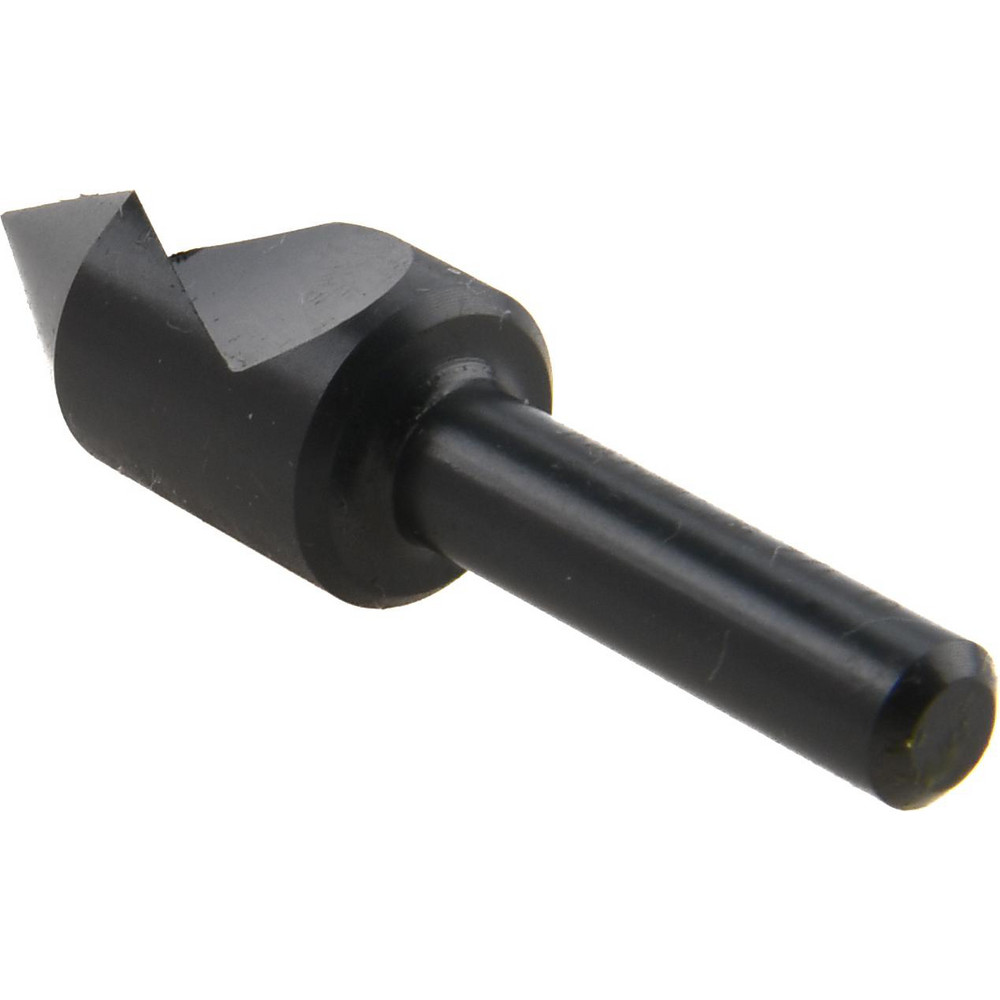 M.A. Ford® Countersink: 1/2" Head Dia, 60.00 deg Included Angle, 1 Flute, High-Speed Steel, Right Hand Cut - 61050001