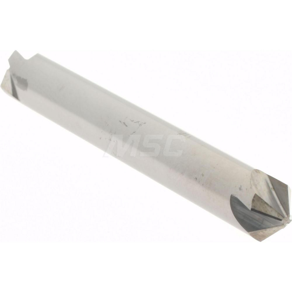Hertel Countersink: 5/16" Head Dia, 100.00 deg Included Angle, 4 Flute, Solid Carbide, Right Hand Cut - 334-204080