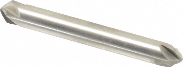 Hertel Countersink: 1/4" Head Dia, 90.00 deg Included Angle, 4 Flute, High-Speed Steel, Right Hand Cut - GX89335848