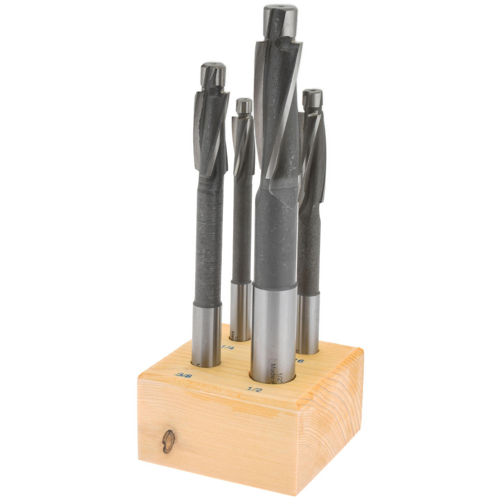 Made in USA 1/2" Head Dia, 1/2" Shank Dia, 6" Overall Length, Counterbore Pilot - 185-8