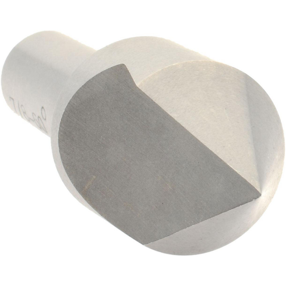 Value Collection Countersink: 7/8" Head Dia, 60.00 deg Included Angle, 1 Flute, High-Speed Steel, Right Hand Cut - SC1060056