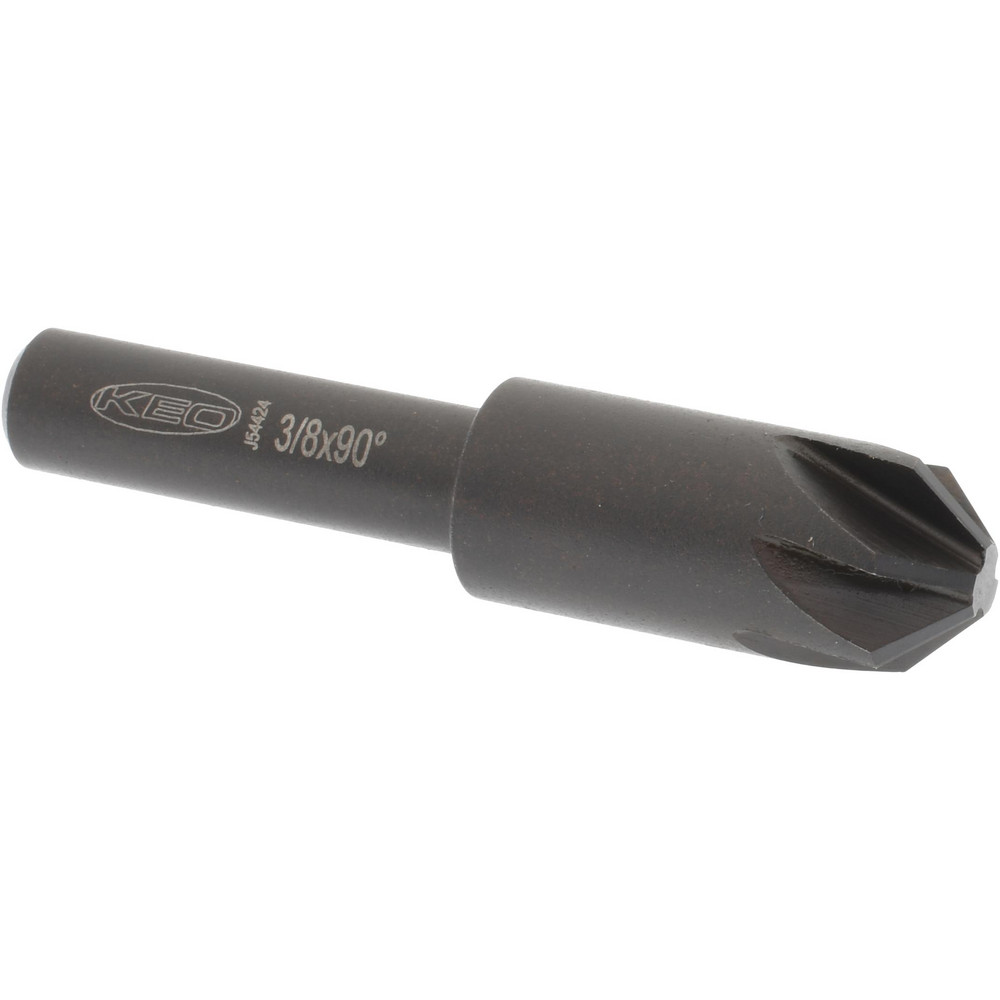 Value Collection Countersink: 7/8" Head Dia, 60.00 deg Included Angle, 1 Flute, High-Speed Steel, Right Hand Cut - SC1060056