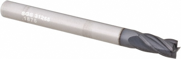 M.A. Ford® Countersink: 1-1/4" Head Dia, 90.00 deg Included Angle, 6 Flute, Solid Carbide, Right Hand Cut - 78125003A