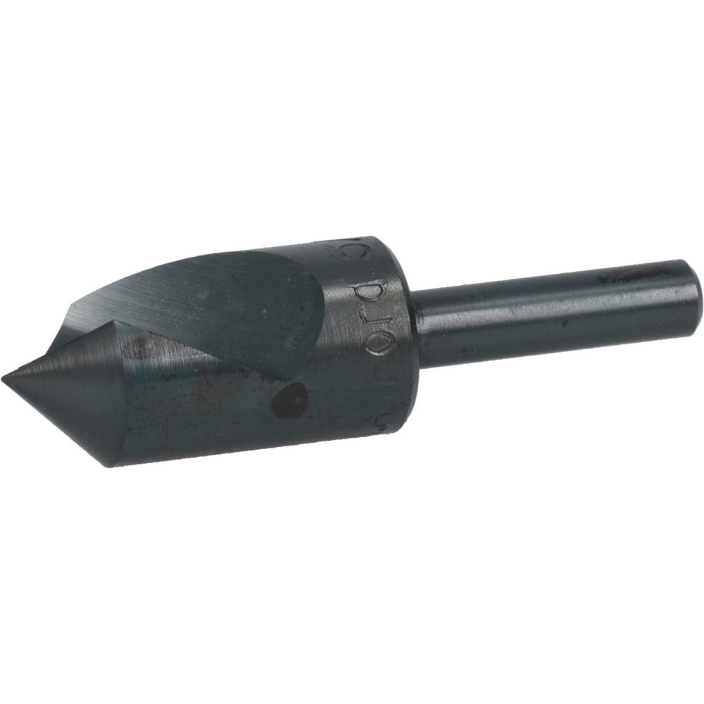 Hertel Countersink: 1" Head Dia, 90.00 deg Included Angle, 3 Flute, Solid Carbide, Right Hand Cut - 333-010070