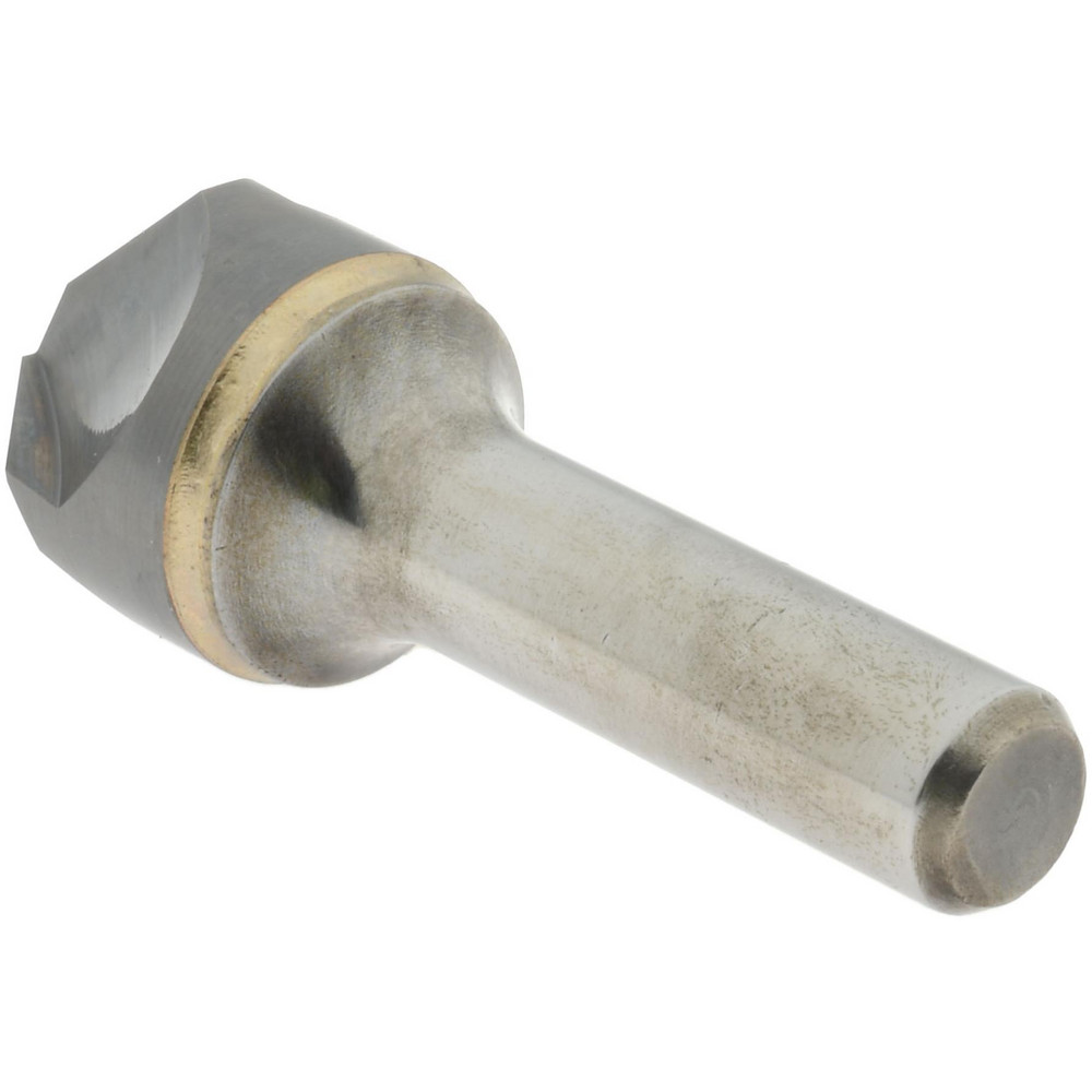 Hertel Countersink: 1" Head Dia, 90.00 deg Included Angle, 3 Flute, Solid Carbide, Right Hand Cut - 333-010070