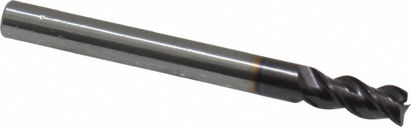 Titan USA Chamfer Mill: 3/8" Dia, 3/8" Shank Dia, 100 deg, 4 Flute, Solid Carbide, Double End - TC88086