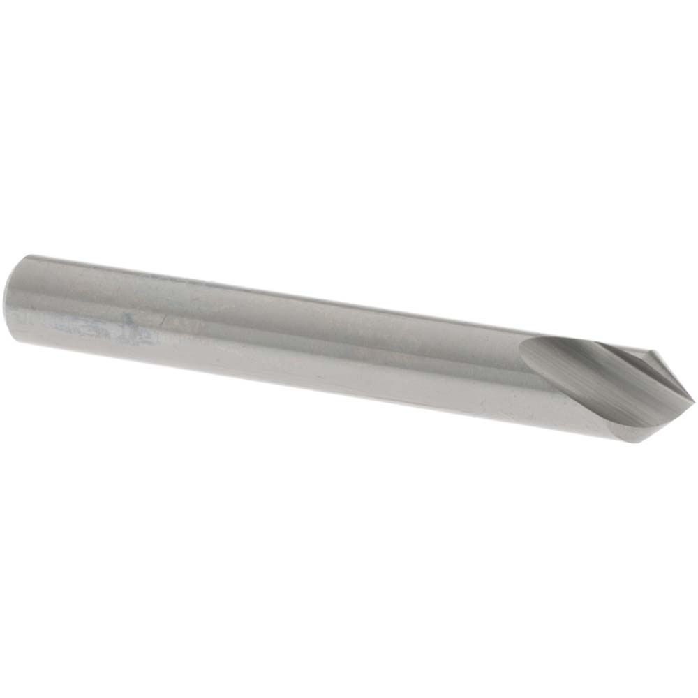 Hertel Countersink: 1/4" Head Dia, 82.00 deg Included Angle, 1 Flute, Solid Carbide, Right Hand Cut - 331-203060