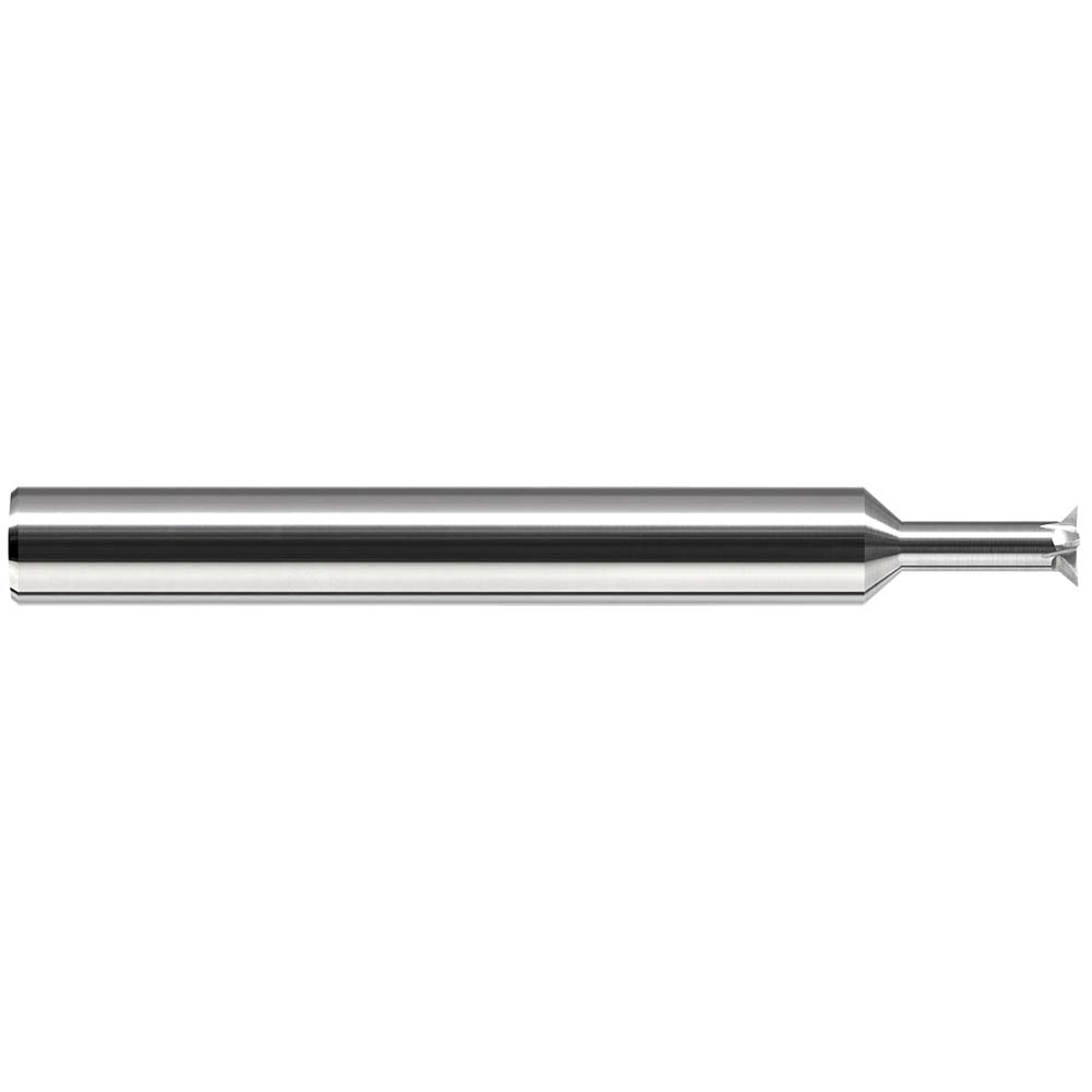 Harvey Tool Back Chamfer: 0.115" Dia, 90 °, 0.02" Chamfer, 4 Flutes, Solid Carbide - 910410