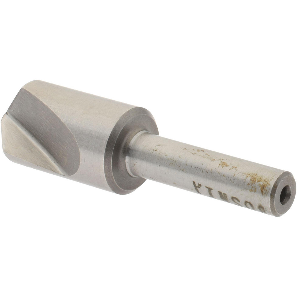 Value Collection Countersink: 1/2" Head Dia, 100.00 deg Included Angle, 1 Flute, High-Speed Steel, Right Hand Cut - SC10100032