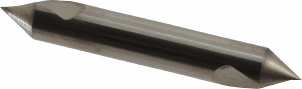 Hertel Countersink: 3/8" Head Dia, 60.00 deg Included Angle, 4 Flute, Solid Carbide, Right Hand Cut - 334-205050