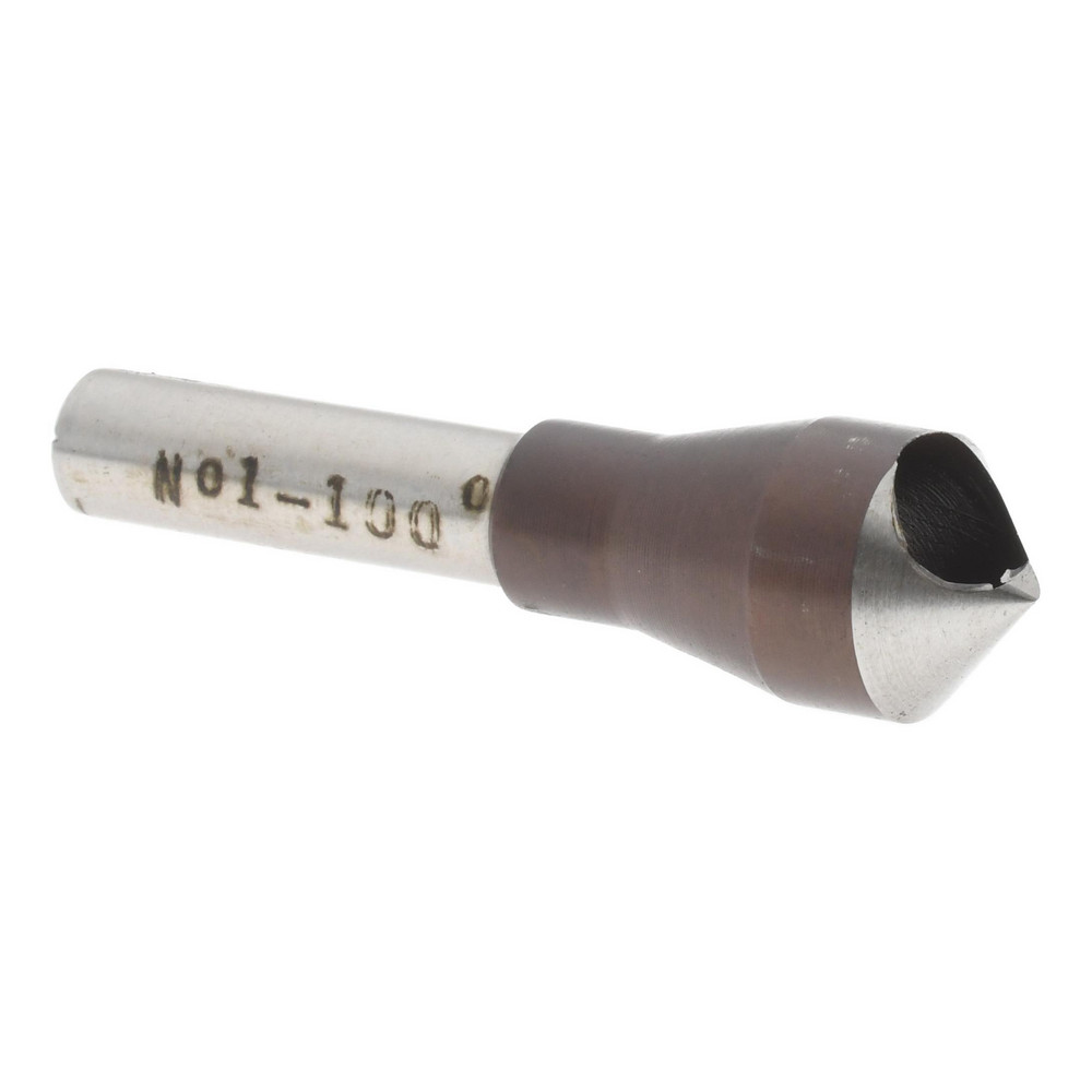 Value Collection Countersink: 100.00 deg Included Angle, 0 Flute, High-Speed Steel, Right Hand Cut - SC50100D0