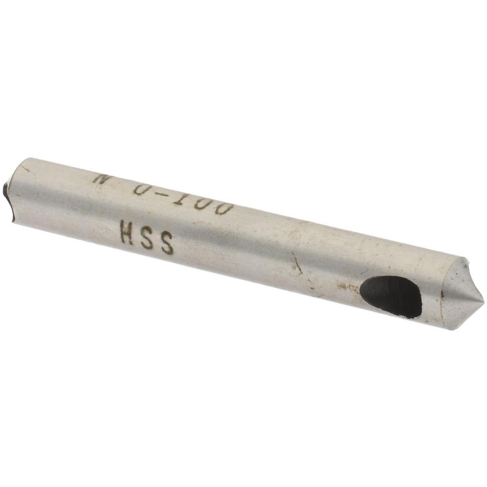 Value Collection Countersink: 100.00 deg Included Angle, 0 Flute, High-Speed Steel, Right Hand Cut - SC50100D0