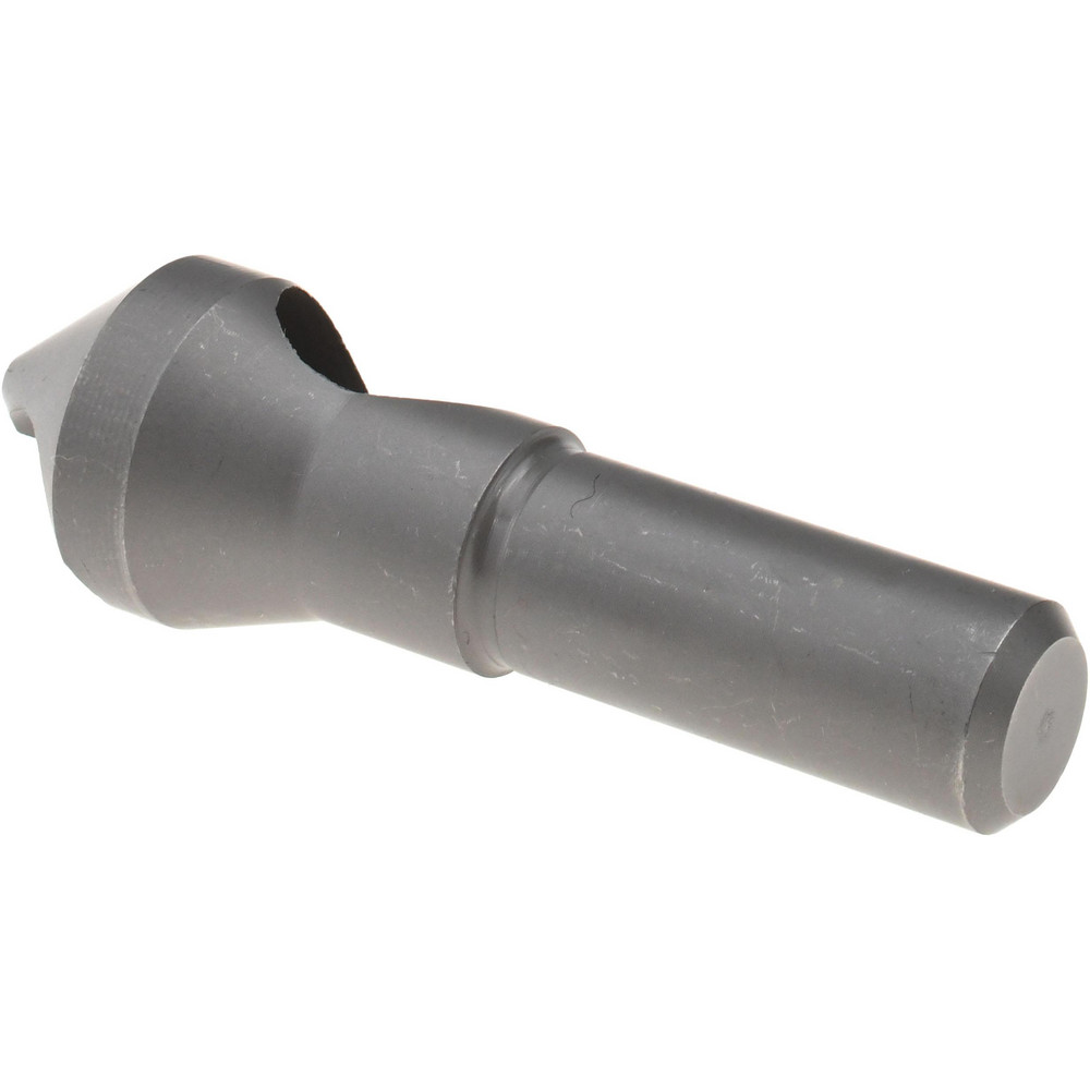 Weldon Countersink: 13/16" Head Dia, 82.00 deg Included Angle, 0 Flute, High-Speed Steel, Right Hand Cut - 98824-94-W