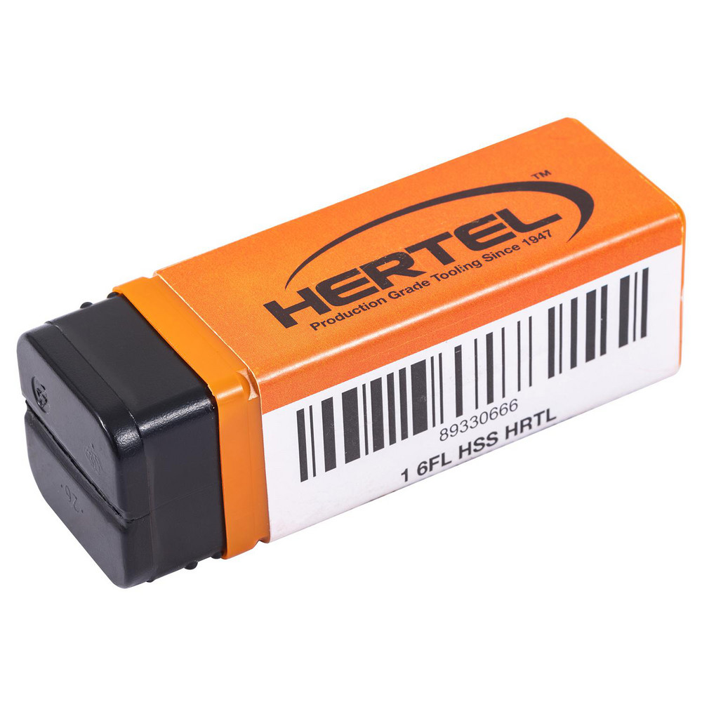 Hertel Countersink: 1" Head Dia, 82.00 deg Included Angle, 6 Flute, High-Speed Steel, Right Hand Cut - GX89330666