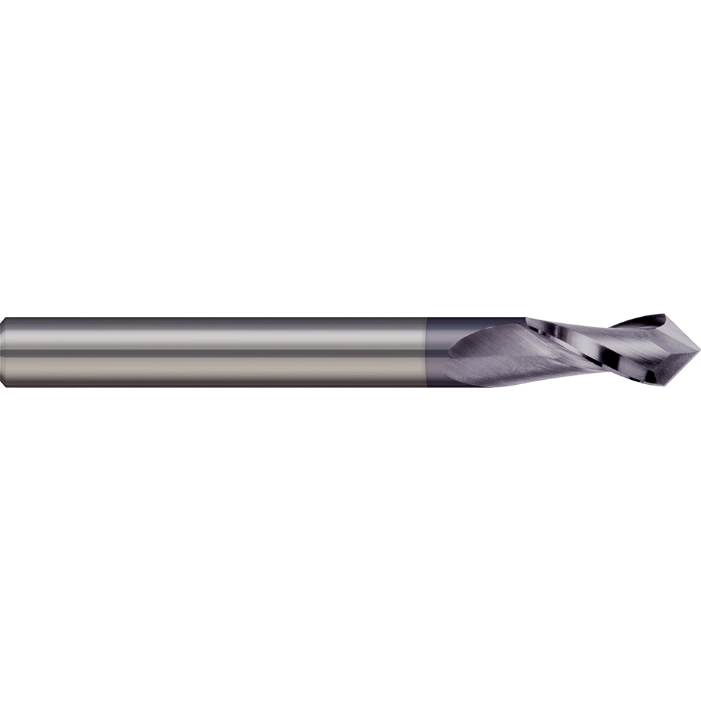 Accupro Chamfer Mill: 3/8" Dia, 3/8" Shank Dia, 82 deg, 4 Flute, Solid Carbide, Single End - 2500054