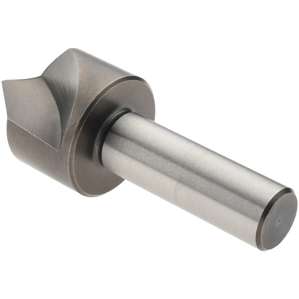 Titan USA Countersink: 1.0000" Head Dia, 82.00 deg Included Angle, 1 Flute, High-Speed Steel, Right Hand Cut - CD51018